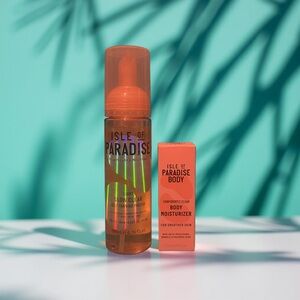 Isle of Paradise Glow Clear Self-Tanning Mousse & Body Moisturizer